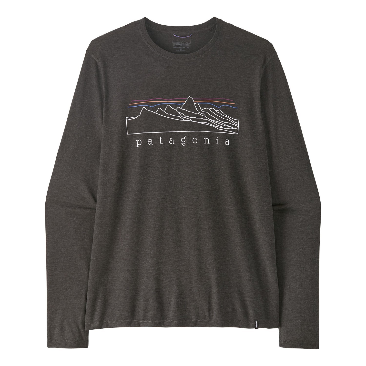 Patagonia M\'s L/S Cap Cool Trail Shirt - Stratapeaks INBK in der Gruppe Kleidung & Schuhe / Kleidung / Pullover / Langärmlige T-Shirts bei Sportfiskeprylar.se (23711-INBK-XXLr)