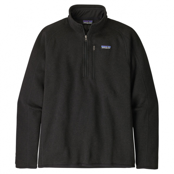 Patagonia M\'s Better Sweater 1/4 Zip Black in der Gruppe Kleidung & Schuhe / Kleidung / Pullover / Fleece-Pullover bei Sportfiskeprylar.se (25523-BLKr)