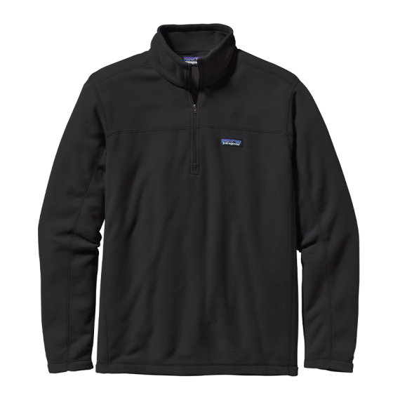 Patagonia M\'s Micro D P/O Black in der Gruppe Kleidung & Schuhe / Kleidung / Pullover / Fleece-Pullover bei Sportfiskeprylar.se (26176-BLK-Lr)