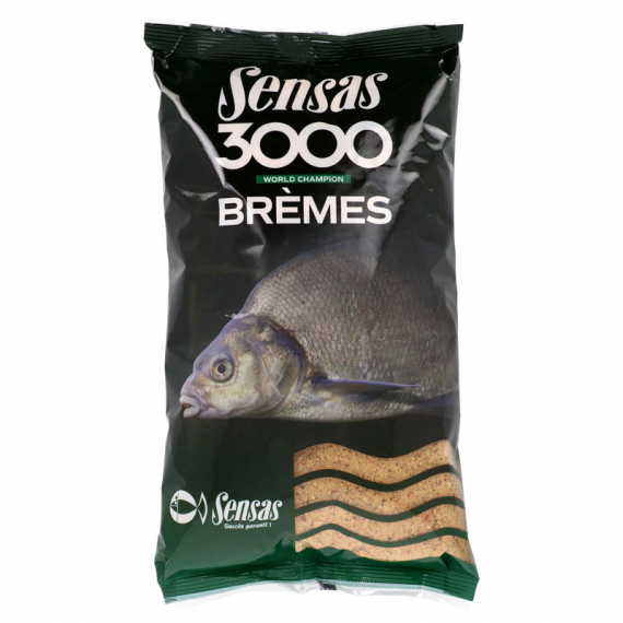 Sensas 3000 Bremes 1kg in der Gruppe Köder / Boilies, Baits & Groundbait / Futter / Groundbait bei Sportfiskeprylar.se (29-00971)