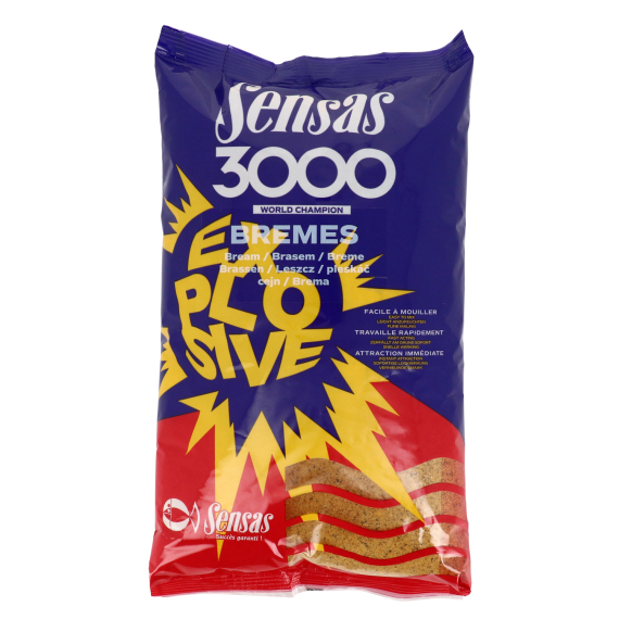 Sensas Explosive Bream 1kg in der Gruppe Köder / Boilies, Baits & Groundbait / Futter bei Sportfiskeprylar.se (29-10781)