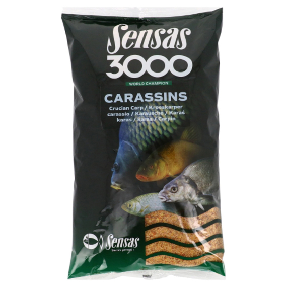 Sensas 3000 Carassins 1kg in der Gruppe Köder / Boilies, Baits & Groundbait / Futter / Groundbait bei Sportfiskeprylar.se (29-10831)