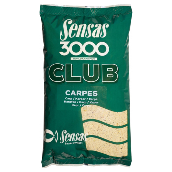 Sensas 3000 CLUB CARPES 1KG in der Gruppe Köder / Boilies, Baits & Groundbait / Futter / Groundbait bei Sportfiskeprylar.se (29-10861)