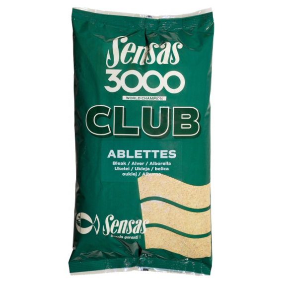 Sensas 3000 Club Ablettes 1kg in der Gruppe Köder / Boilies, Baits & Groundbait / Futter / Groundbait bei Sportfiskeprylar.se (29-10891)