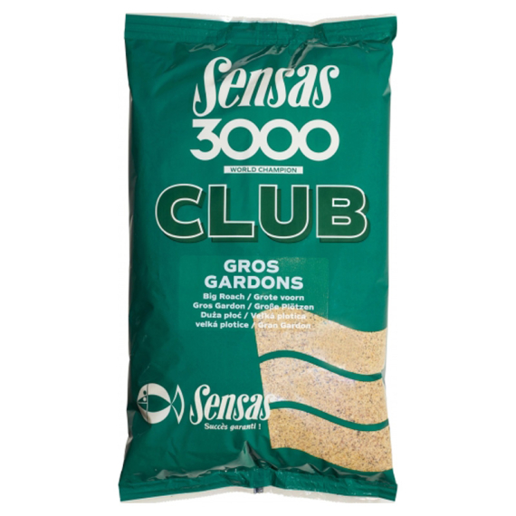 Sensas 3000 Club Gros Gardons 2,5kg in der Gruppe Köder / Boilies, Baits & Groundbait / Futter / Groundbait bei Sportfiskeprylar.se (29-11323)