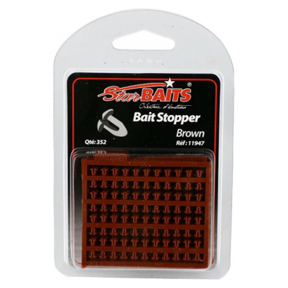 Starbaits Bait Stopper Brown in der Gruppe Haken & Zubehör / Rig Zubehör / Boilie Stops bei Sportfiskeprylar.se (29-11947)