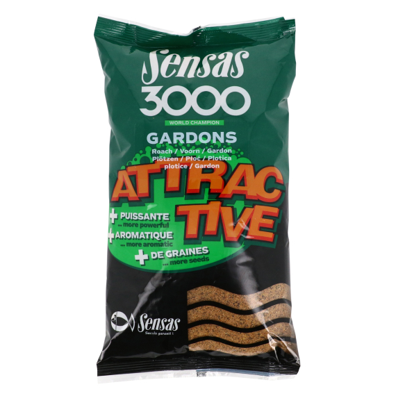 Sensas 3000 Attractive Roach 1kg in der Gruppe Köder / Boilies, Baits & Groundbait / Futter bei Sportfiskeprylar.se (29-13862)