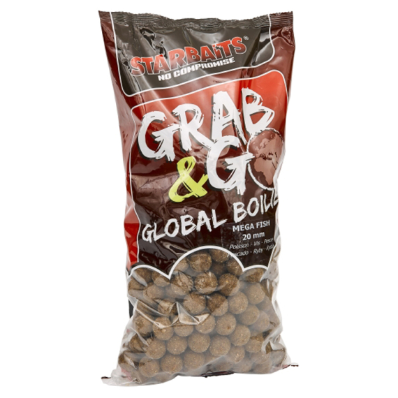 Starbaits G&G Global Boilies Mega Fish 2,5kg in der Gruppe Köder / Boilies, Baits & Groundbait / Boilies bei Sportfiskeprylar.se (29-16824r)