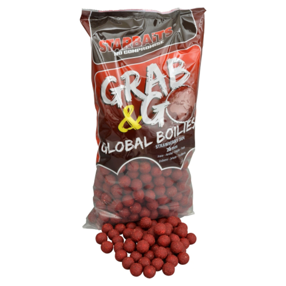 Starbaits G&G Global Boilies Strawberry Jam 2,5kg in der Gruppe Köder / Boilies, Baits & Groundbait / Boilies bei Sportfiskeprylar.se (29-16826r)