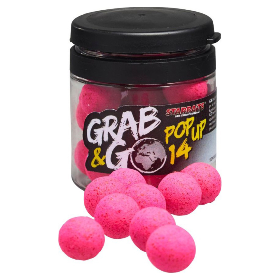 Starbaits G&G Global Pop Up Strawberry Jam - 14mm in der Gruppe Köder / Boilies, Baits & Groundbait / Popups & Wafters bei Sportfiskeprylar.se (29-16846)