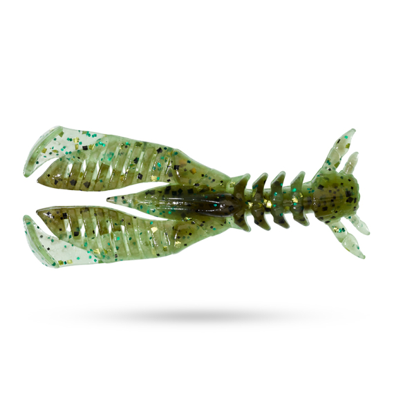 Jackall Bleeker Slit Claw 2.2 (8-pack) - Green Pump/Chart