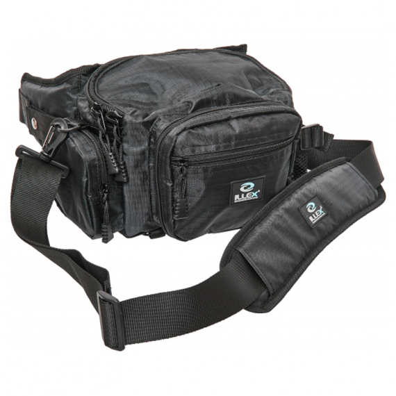 Illex Hip Bag Black in der Gruppe Verwahrung / Angeltaschen / Hip Packs bei Sportfiskeprylar.se (29-30817)