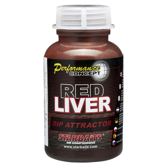 Starbaits PC Red Liver Dip Attractor 200ml in der Gruppe Köder / Boilies, Baits & Groundbait / Liquids & Additives bei Sportfiskeprylar.se (29-33738)