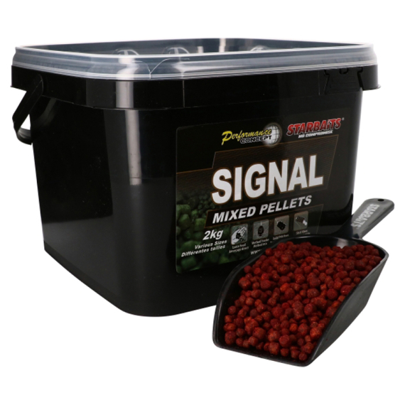 Starbaits PC Signal Pellets Mixed 2kg in der Gruppe Köder / Boilies, Baits & Groundbait / Pellets bei Sportfiskeprylar.se (29-34141)