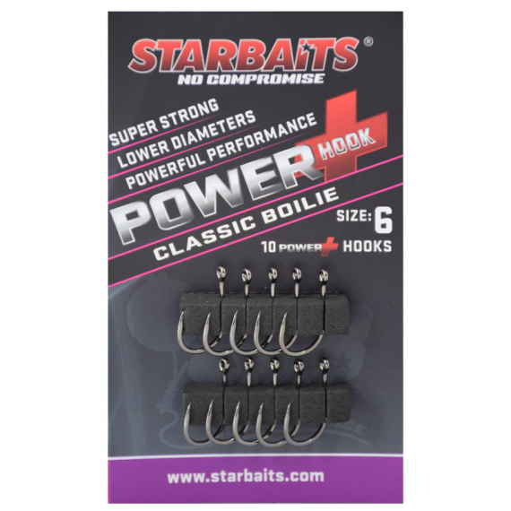 Starbaits Power Hook Classic Boilie Size 6 in der Gruppe Haken & Zubehör / Haken / Zielfisch Haken bei Sportfiskeprylar.se (29-34478)