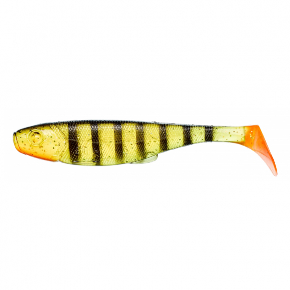 Gunki Gunzilla 19 cm, Ghost Stripe Perch in der Gruppe Köder / Gummiköder / Hecht Gummifische bei Sportfiskeprylar.se (29-38187)
