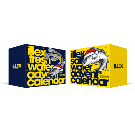 Illex Advent Calendar Fresh Water 2026 in der Gruppe Sonstiges / Geschenke & Geschenkführer / Adventskalender bei Sportfiskeprylar.se (29-53941)