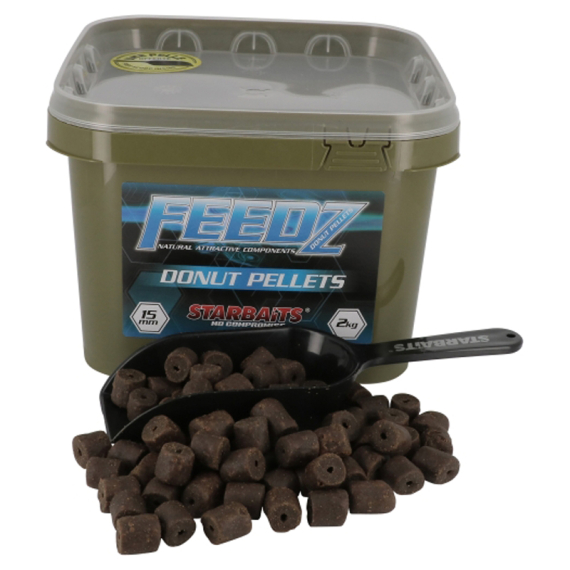 Starbaits Pellet Feedz Donuts 2kg in der Gruppe Köder / Boilies, Baits & Groundbait / Pellets bei Sportfiskeprylar.se (29-64927r)