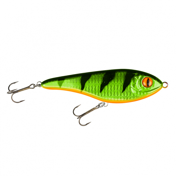 Buster Jerk sinking - Green Tiger Flash in der Gruppe Köder / Jerkbaits bei Sportfiskeprylar.se (29-EG048-ZC483)