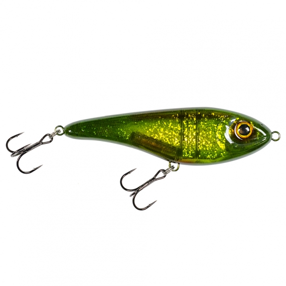 Buster Jerk Sinking - Motoroil Gold Insert in der Gruppe Köder / Jerkbaits bei Sportfiskeprylar.se (29-EG048-ZC723G)