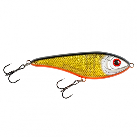 Buster Jerk Sinking - Skitmört Gold Insert in der Gruppe Köder / Jerkbaits bei Sportfiskeprylar.se (29-EG048-ZC725G)