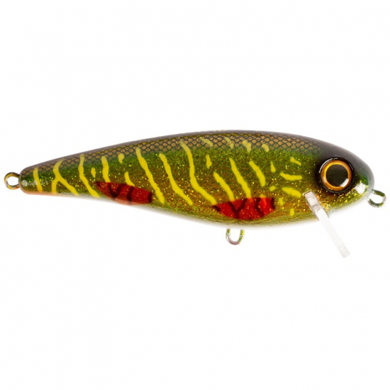 Jonny Vobbler, 13cm, 50gr - Green Motoroil Pike UV in der Gruppe Köder / Wobbler / Flachlaufende Wobbler bei Sportfiskeprylar.se (29-EG205-JV012)