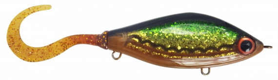 Trueglide Guppie 13,5cm 120g Söder Custom - Motoroil Glitter UV in der Gruppe Köder / Jerkbaits bei Sportfiskeprylar.se (29-EG208-ZSP18)