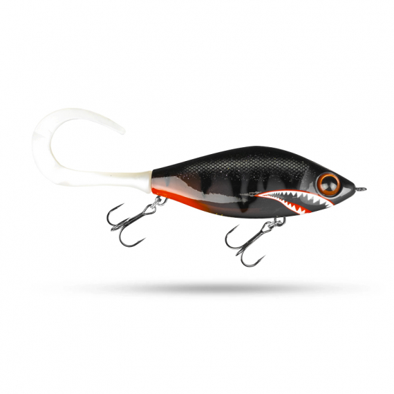 TrueGlide Guppie Jr Sinking 11cm 70g Söder Custom - Flying Tiger in der Gruppe Köder / Jerkbaits bei Sportfiskeprylar.se (29-EG208A-Z411-16)