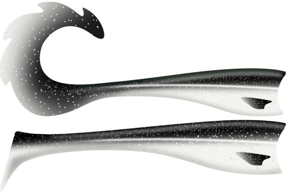 Hali Bandit 360gr, Coalfish Pearl in der Gruppe Köder / Köder für das Meeresangeln / Meeresangeln Gummifische bei Sportfiskeprylar.se (29-SP078SW-204)