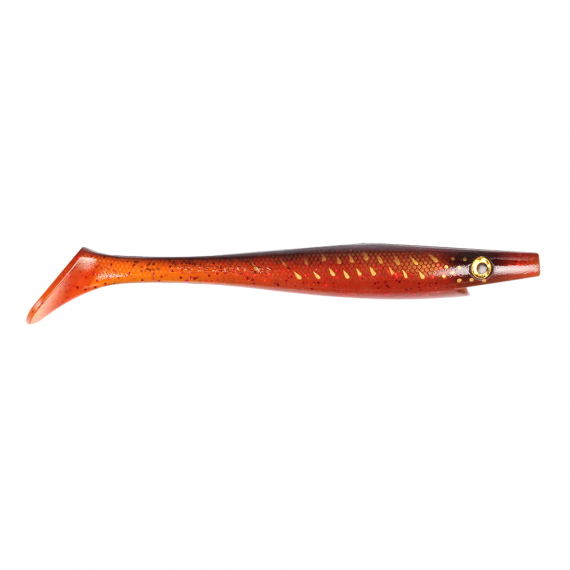 Pig Shad, 23cm, 90g - Red Motoroil Pike UV in der Gruppe Köder / Gummiköder / Hecht Gummifische bei Sportfiskeprylar.se (29-SP172A-143)