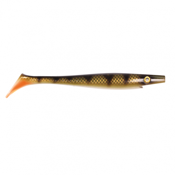 Giant Pig Shad, 26cm, 130g - Natural Perch OB in der Gruppe Köder / Gummiköder / Hecht Gummifische bei Sportfiskeprylar.se (29-SP172B-140)