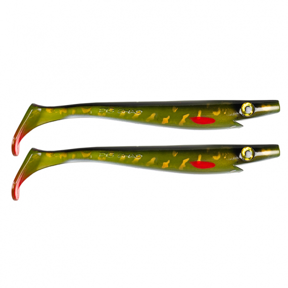Pig Shad Junior 20cm (2-pack) - Söder Pike in der Gruppe Köder / Gummiköder / Hecht Gummifische bei Sportfiskeprylar.se (29-SP172C-SP26)