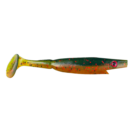 Piglet Shad, 10cm, 7g (6-pack) - Chartreuse Mullet in der Gruppe Köder / Gummiköder / Barsch Gummifische & Zander Gummifische bei Sportfiskeprylar.se (29-SP172E-C026)
