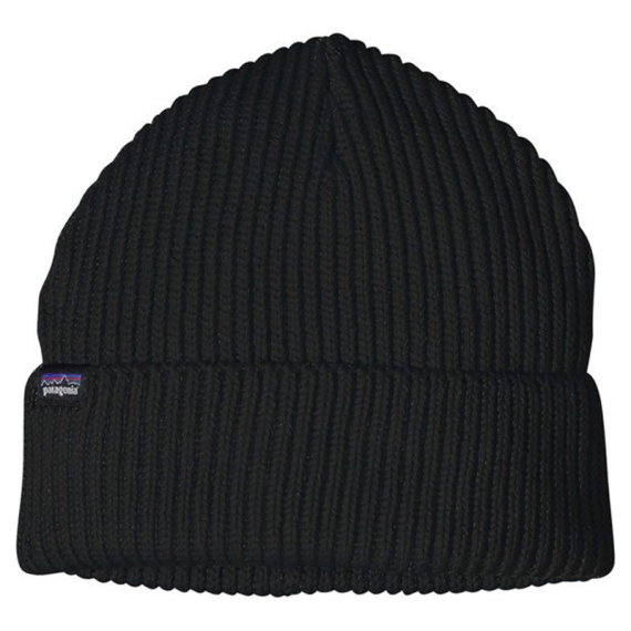 Patagonia Fishermans Rolled Beanie Black in der Gruppe Kleidung & Schuhe / Kappen & Kopfbedeckungen / Mützen bei Sportfiskeprylar.se (29105-BLK-ALL)