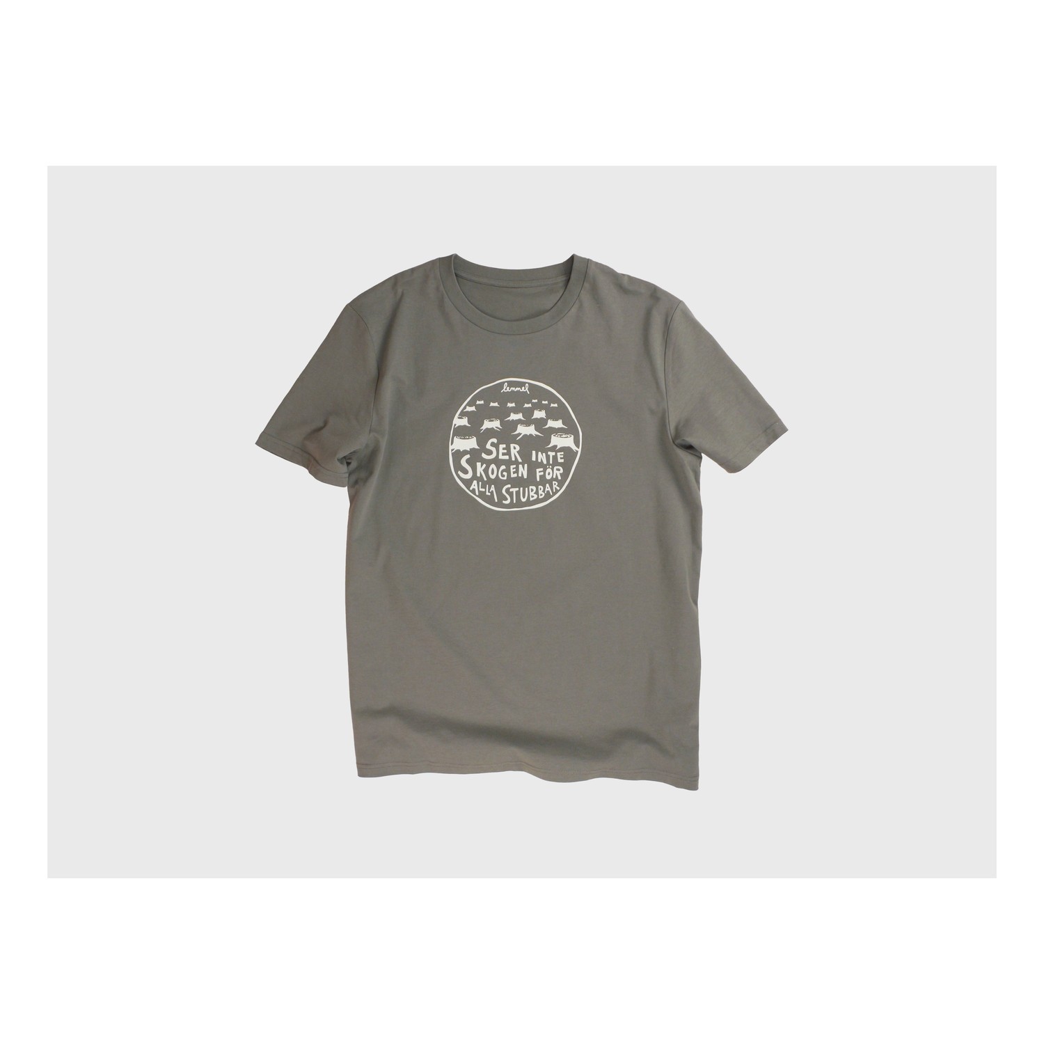 Lemmel T-shirt Stubbar - Khaki green in der Gruppe Kleidung & Schuhe / Kleidung / T-shirts bei Sportfiskeprylar.se (3010114-5634r)