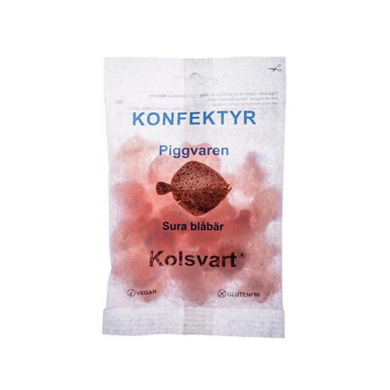 Turbot Sour Blueberries Candy in der Gruppe Outdoor / Camping Essen / Süßigkeiten bei Sportfiskeprylar.se (303210)