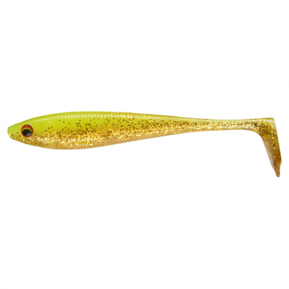 Daiwa PX Duckfin Shad 8,9cm (7stk.) - UV Chartreuse in der Gruppe Köder / Gummiköder / Barsch Gummifische & Zander Gummifische bei Sportfiskeprylar.se (32-216783)