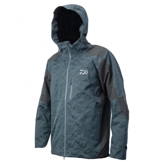 Daiwa Rainmax Guide Jacket Steel Gray in der Gruppe Kleidung & Schuhe / Kleidung / Jacken / Shell-Jacken bei Sportfiskeprylar.se (32-217169r)