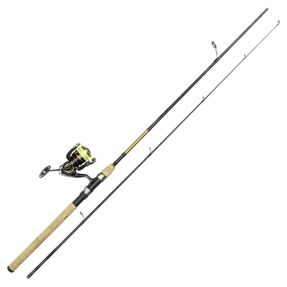 Daiwa Crossfire LT3000-C Gold Rush 10\' 5-25G/0.19YL in der Gruppe Angelsets / Spinning Sets / Allround Spinning Combo bei Sportfiskeprylar.se (32-217516)