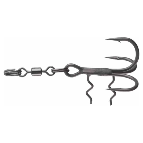 Daiwa Prorex Head Assist Treble Hook Swiveled in der Gruppe Haken & Zubehör / Stinger & Stinger Zubehör / Stingers bei Sportfiskeprylar.se (32-222587r)