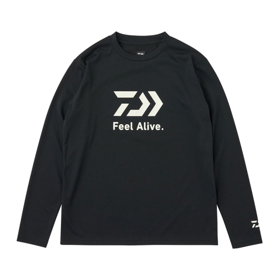 Daiwa Clean Ocean Long Sleeve Shirt Black in der Gruppe Kleidung & Schuhe / Kleidung / Pullover / Langärmlige T-Shirts bei Sportfiskeprylar.se (32-224520r)