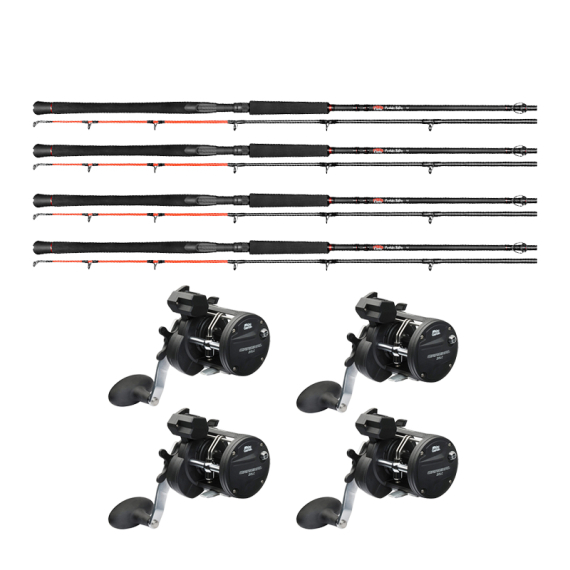 Daiwa Söder Custom Predator Trolling & Abu Garcia Cardinal Combo 4-Pack in der Gruppe Angelsets / Trolling Sets bei Sportfiskeprylar.se (32-224648ABUSET4PCS)