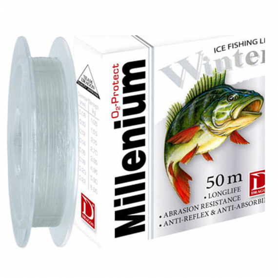 Dragon Ice Fishing Line Millenium 50m in der Gruppe Schnüre / Eis Jigging Schnur bei Sportfiskeprylar.se (33-15-108r)