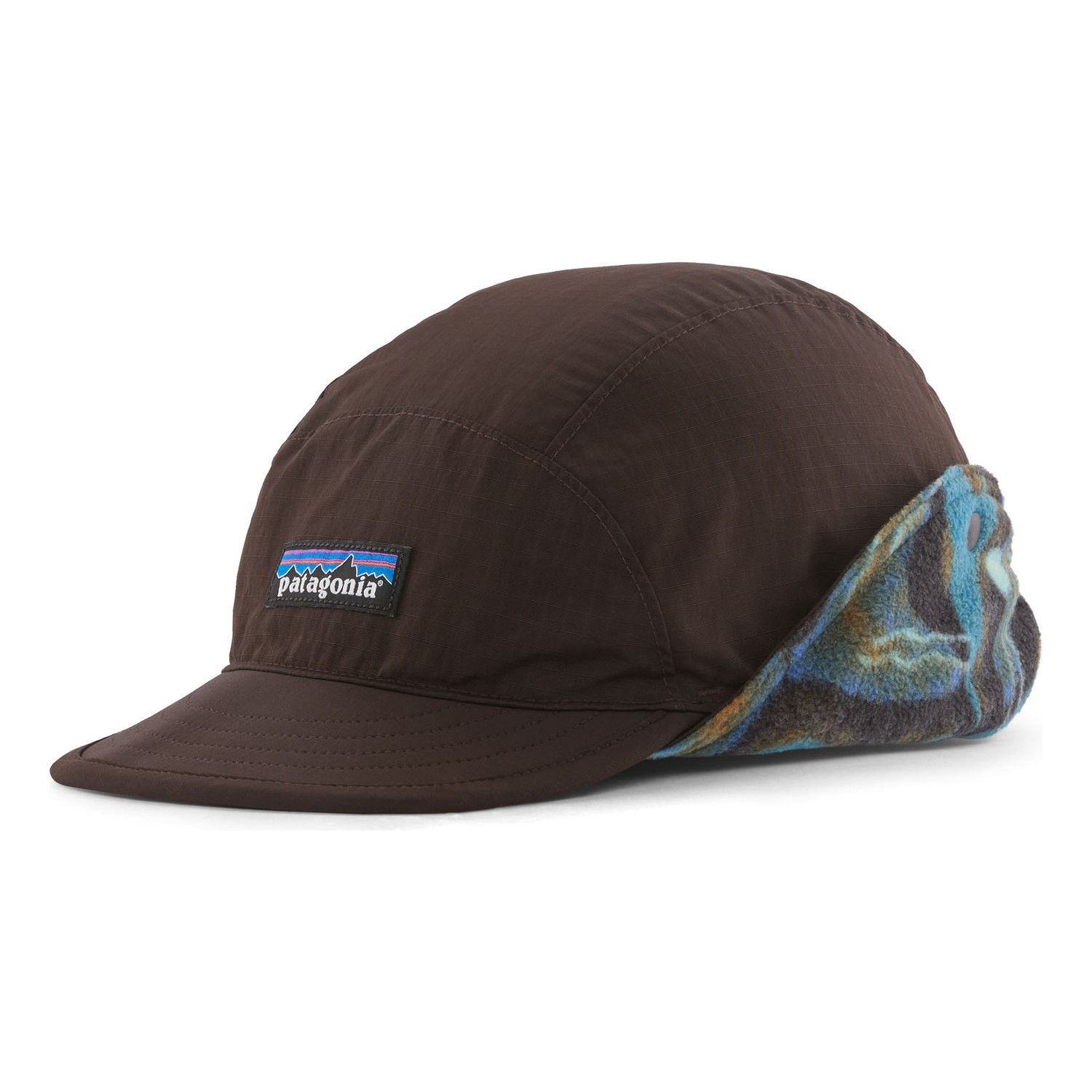 Patagonia Isthmus Earflap Cap DNBR in der Gruppe Kleidung & Schuhe / Kappen & Kopfbedeckungen / Caps / Ear Flap Caps bei Sportfiskeprylar.se (33531-DNBR-Sr)
