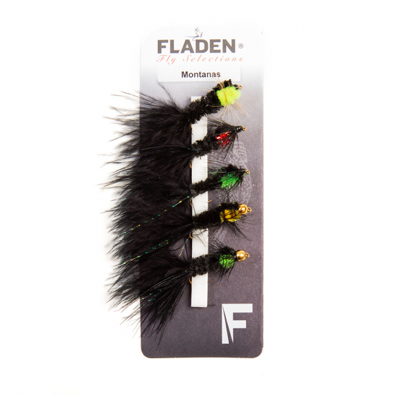 Fladen Maxximus Flies 5-pack Montanas in der Gruppe Angelmethoden bei Sportfiskeprylar.se (34-2001)