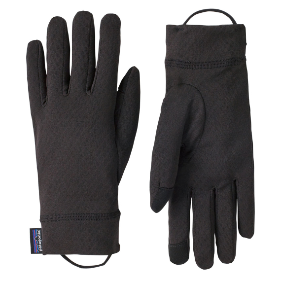 Patagonia Cap MW Liner Gloves Black in der Gruppe Kleidung & Schuhe / Kleidung / Handschuhe bei Sportfiskeprylar.se (34540-BLK-Lr)