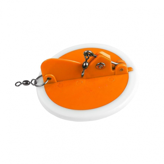 Fladen Disc Diver Round 87mm Orange in der Gruppe Werkzeuge & Zubehör / Deep Diving Paravanes bei Sportfiskeprylar.se (36-0887O)