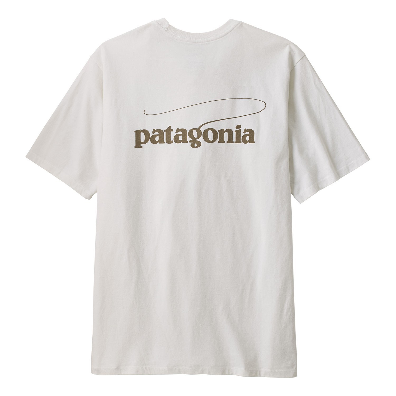 Patagonia M\'s Casting Logo Responsibili-Tee FBWI in der Gruppe Kleidung & Schuhe / Kleidung / T-shirts bei Sportfiskeprylar.se (37811-FBWI-XXLr)