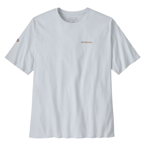 Patagonia M\'s Fitz Roy Icon Responsibili-Tee WHI in der Gruppe Kleidung & Schuhe / Kleidung / T-shirts bei Sportfiskeprylar.se (37838-WHI-Lr)