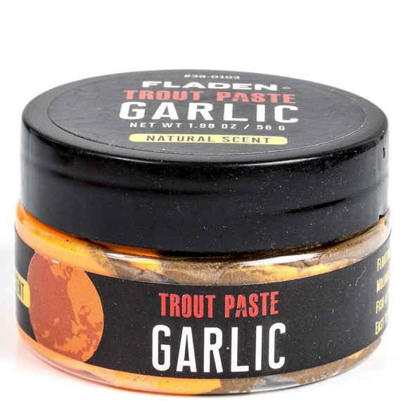 Fladen Trout Bait Paste Floating 42g - Gainer/Garlic in der Gruppe Köder / Boilies, Baits & Groundbait / Paste & Teig bei Sportfiskeprylar.se (38-0103)